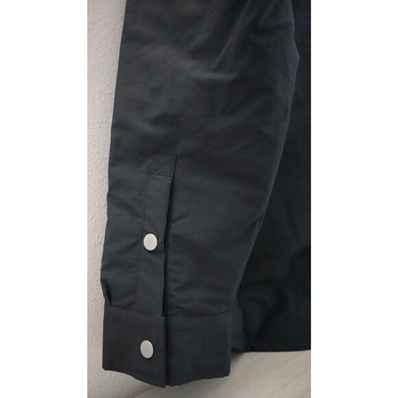 Nike Air Jordan FV7432-045 Men's Sz 2XL Faded Black Button-Down Top Jacket - Picture 7 of 9